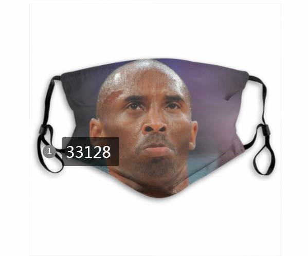 2021 NBA Los Angeles Lakers #24 kobe bryant 33128 Dust mask with filter